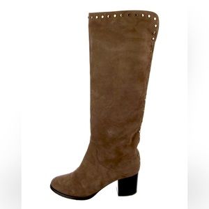 Jimmy Choo
Suede Studded Accents Riding Boots